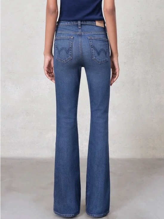 NWT Edwin Lark Bootcut Blue Jeans - Picture 2 of 7